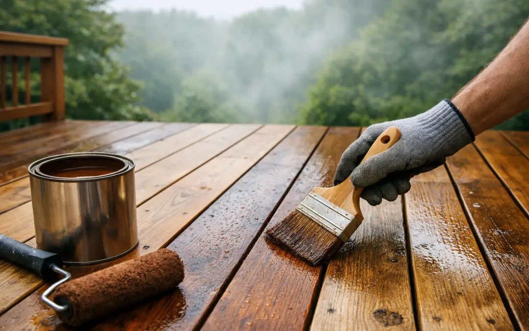 Deck Staining in a Humid Climate: What Works