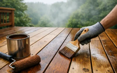 Deck Staining in a Humid Climate: What Works
