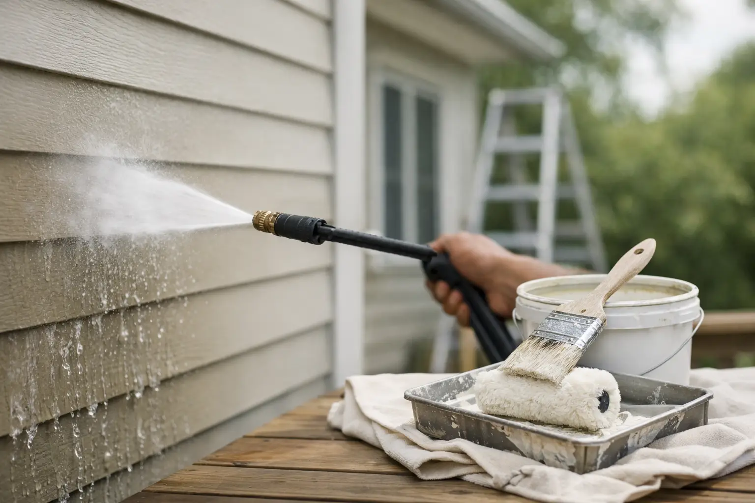 Is Pressure Washing Before Painting Necessary?