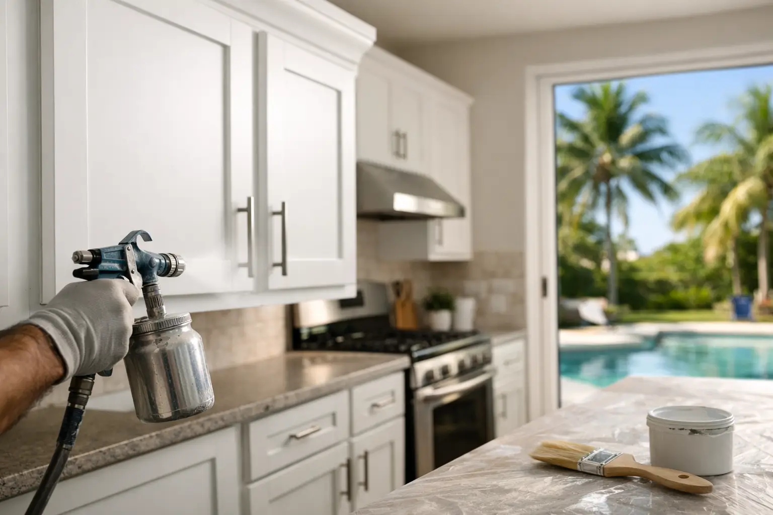 Cabinet Refinishing That Holds Up in Florida