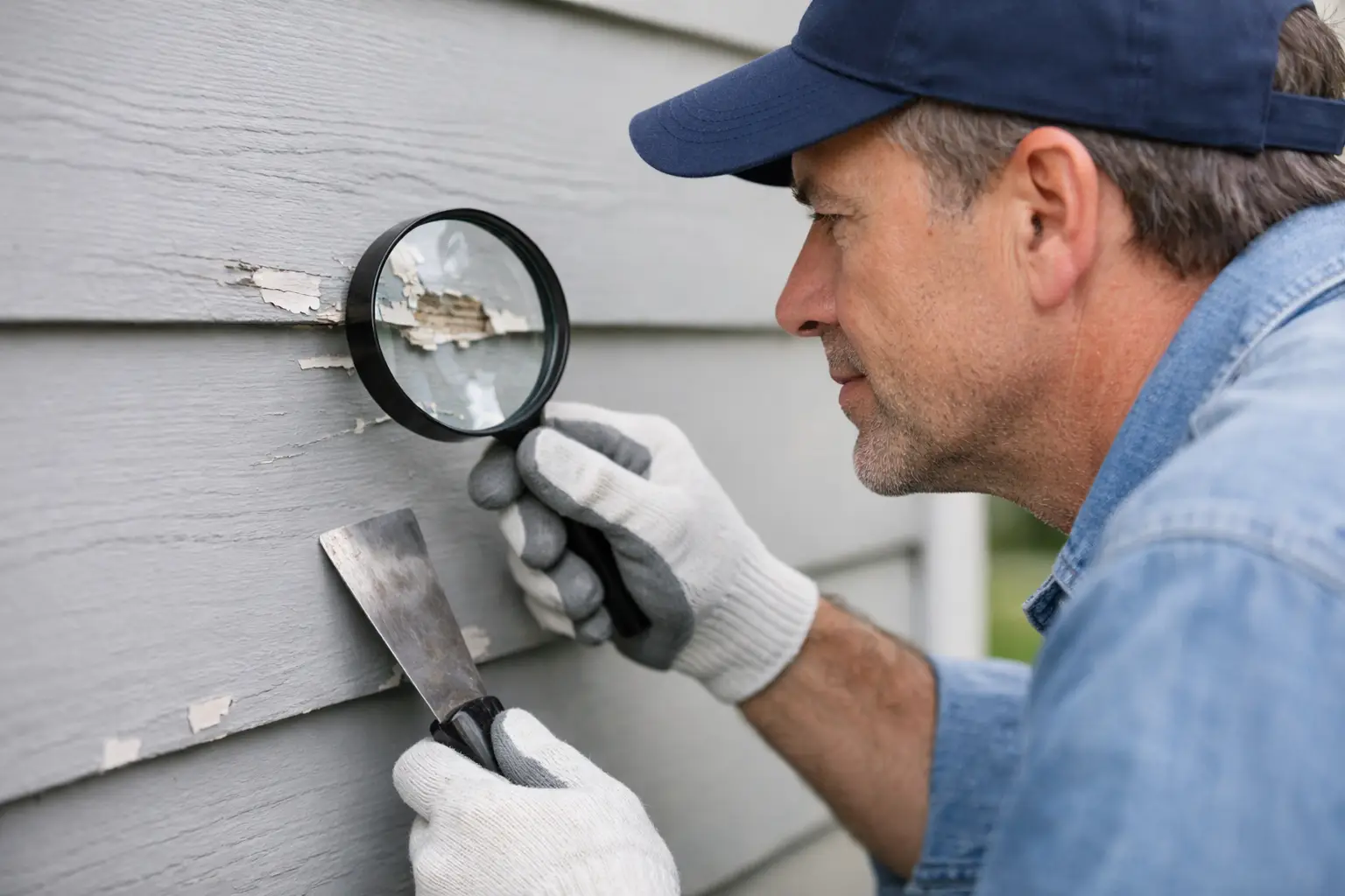 How to Inspect Painted Siding for Damage