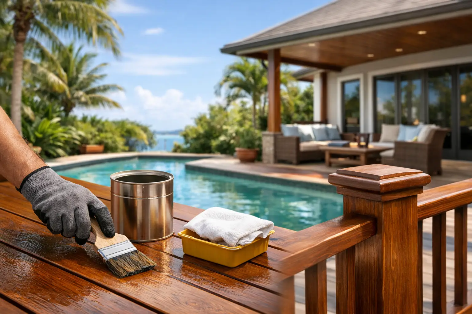 Protective Wood Finishes for Florida Homes