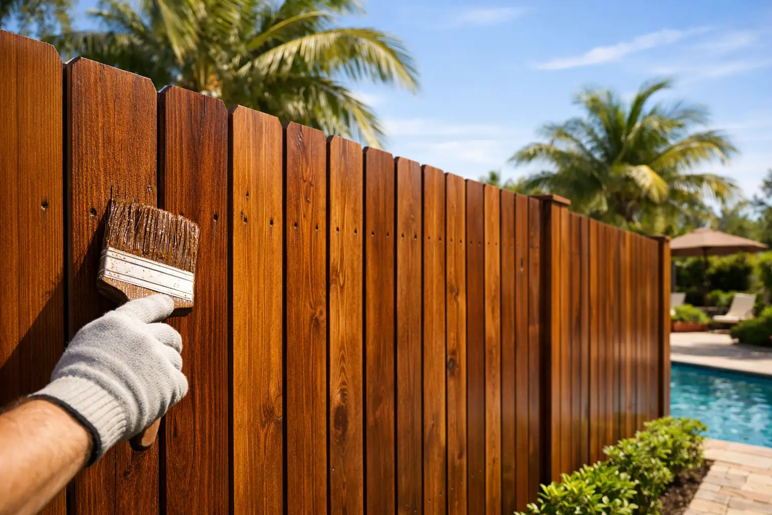 Wood Fence Staining Florida That Holds Up Wood Fence Staining Florida That Holds Up